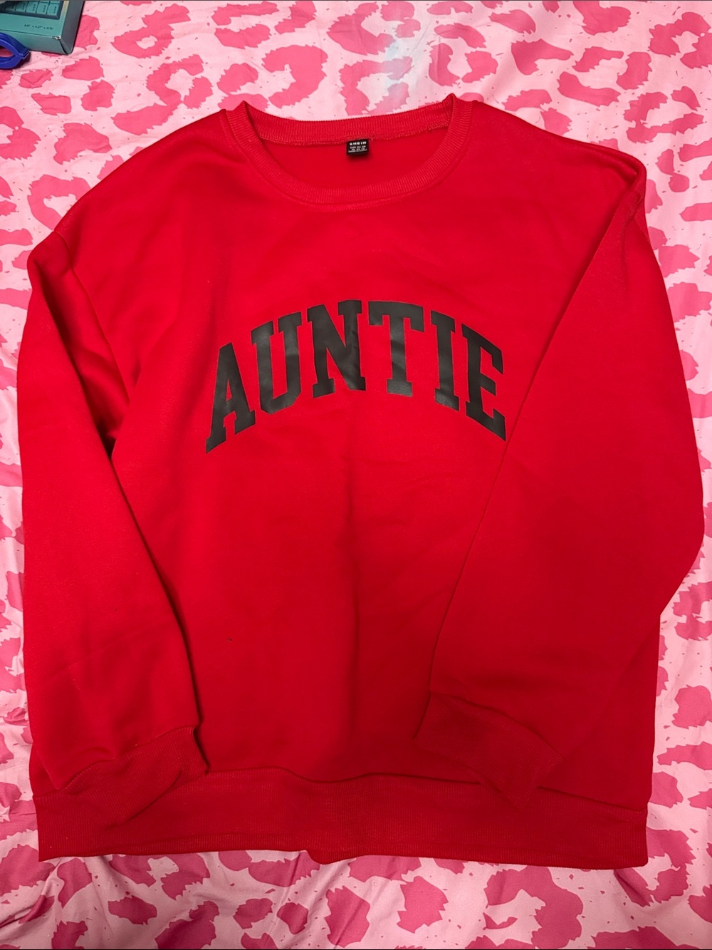 AUNTIE Red Graphic Sweatshirt